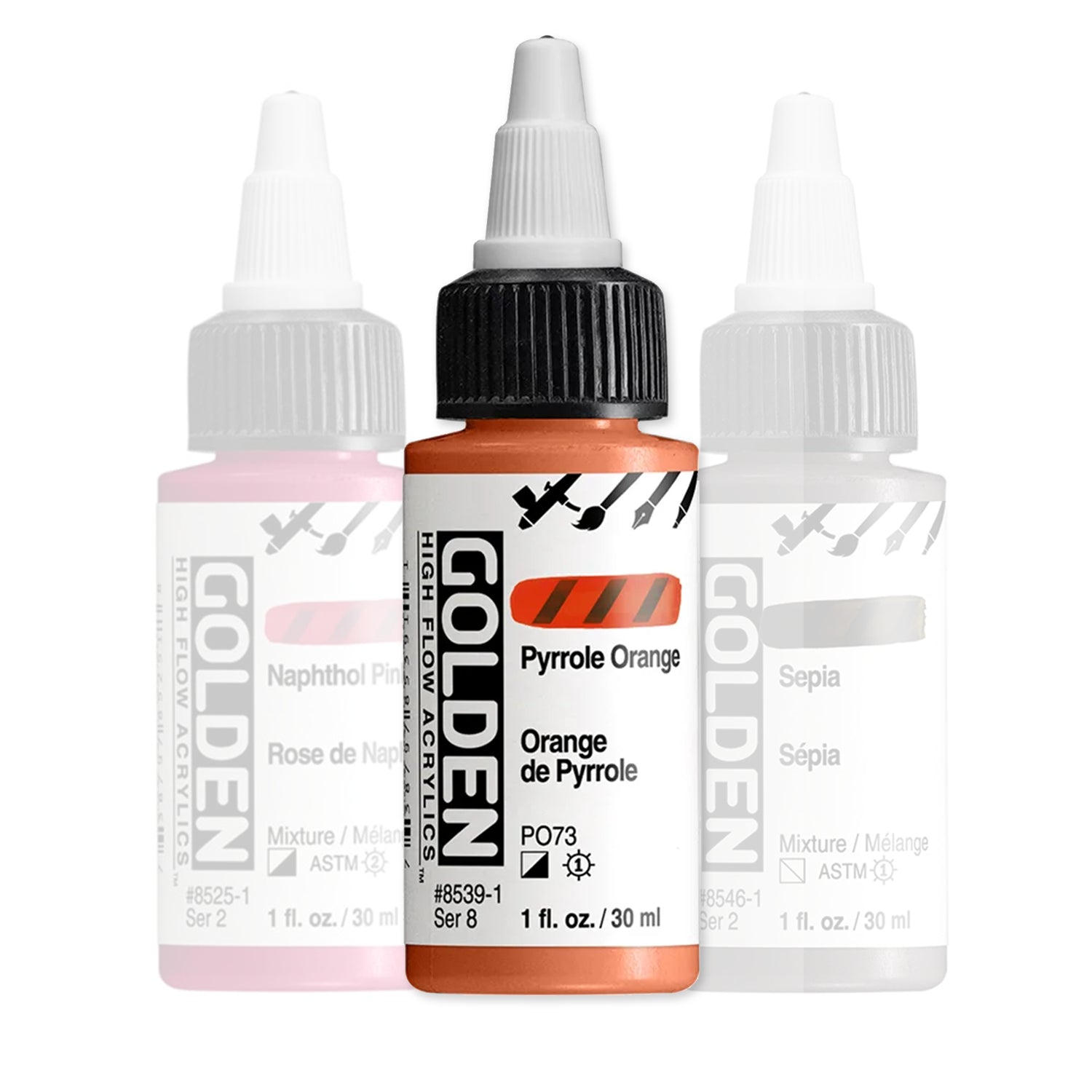 Golden Hi Flow Acrylics 30ml