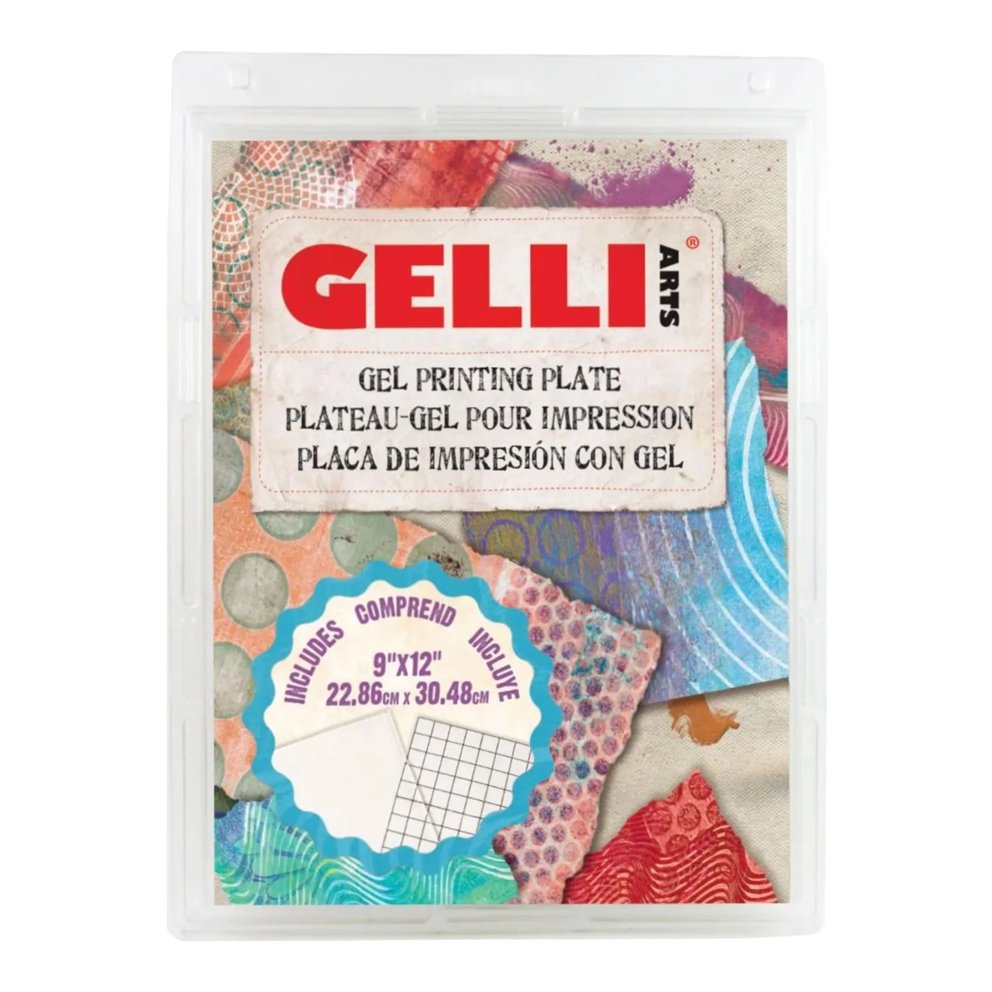 Gelli Arts Gel Printing Plate 9 x 12" (230 x 300mm)