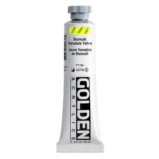 Golden Heavy Body Acrylic 59ml Series 9 Bismuth Vanadate Yellow