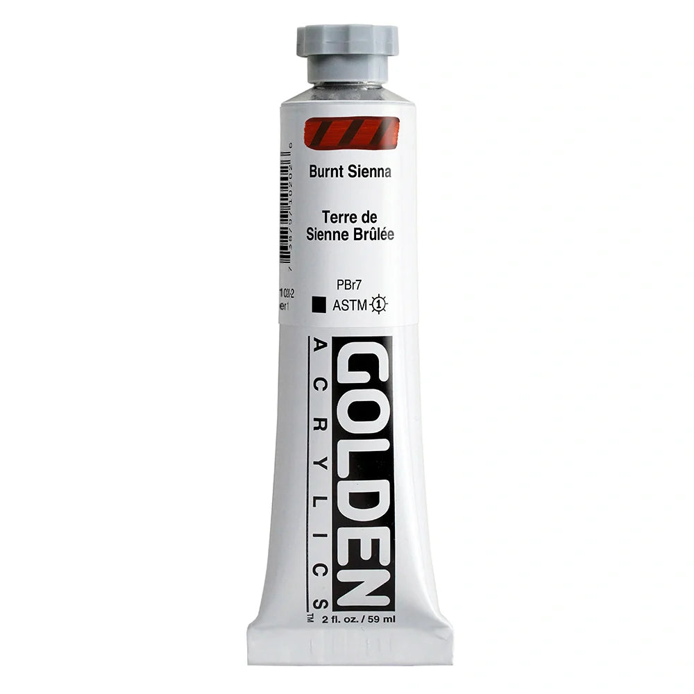 Golden Heavy Body Acrylic 59ml Series 1 Burnt Sienna