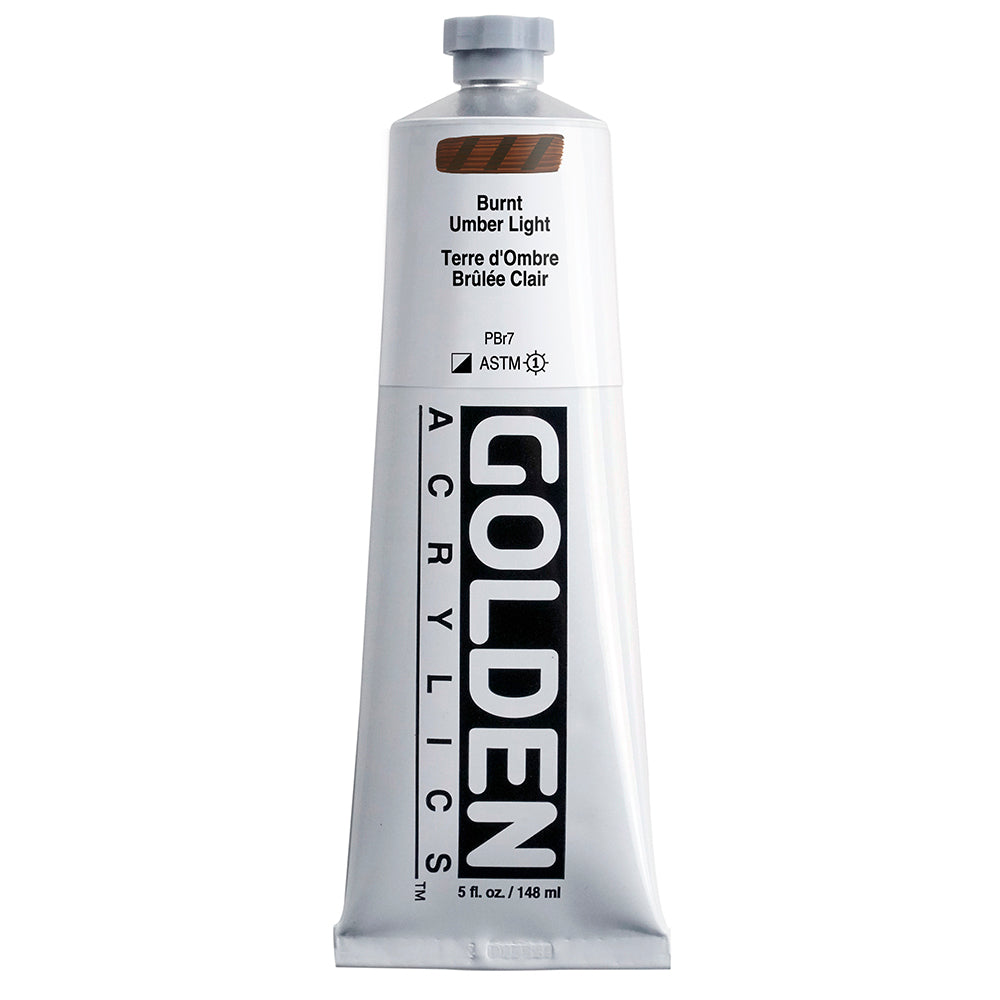 Golden Heavy Body Acrylic 148ml Series 1 Burnt Umber Light