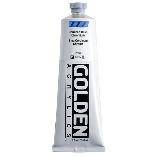 Golden Heavy Body Acrylic 148ml Series 7 Cerulean Blue Chromium