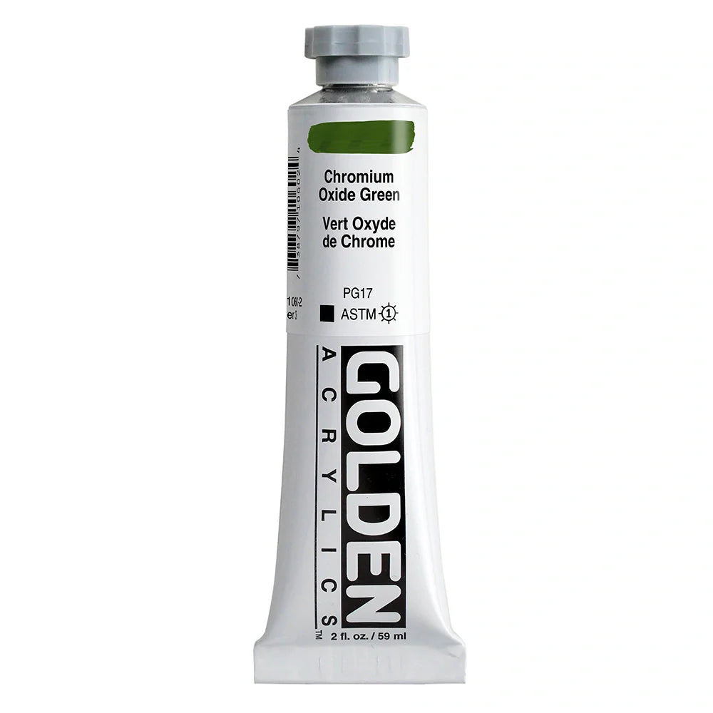 Golden Heavy Body Acrylic 59ml Series 3 Chromium Oxide Green