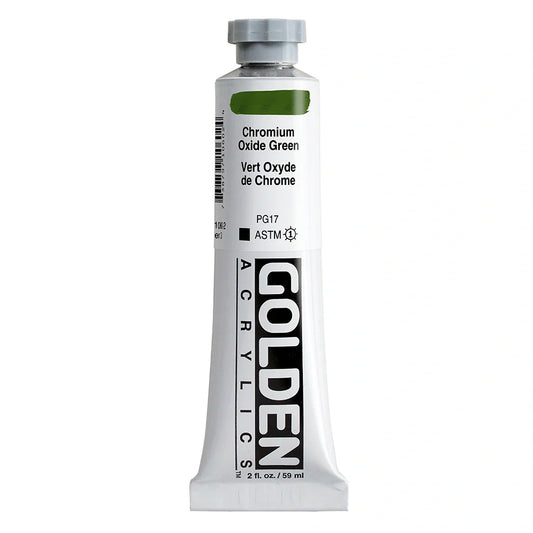 Golden Heavy Body Acrylic 59ml Series 3 Chromium Oxide Green