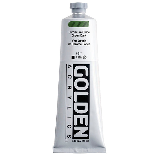 Golden Heavy Body Acrylic 148ml Series 3 Chromium Oxide Green Dark