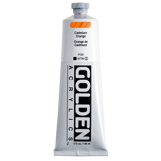 Golden Heavy Body Acrylic 148ml Series 8 Cadmium Orange