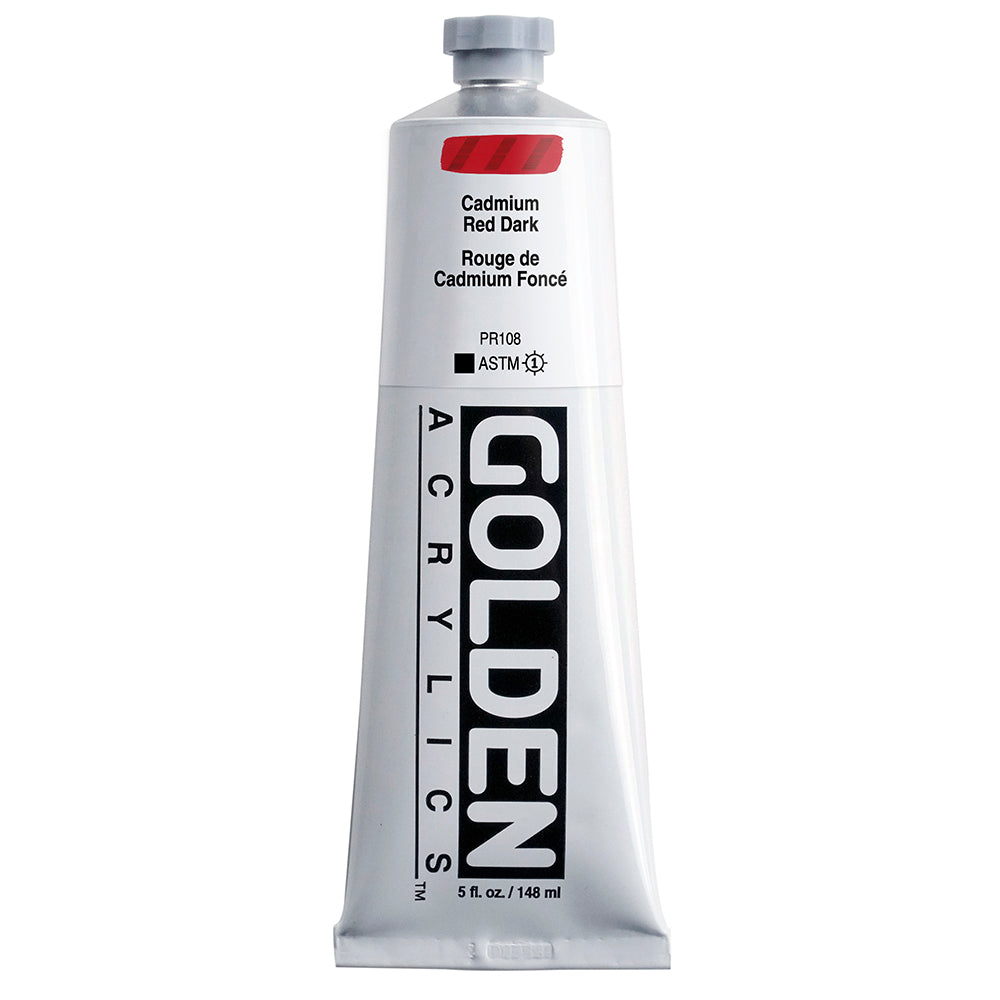 Golden Heavy Body Acrylic 148ml Series 9 Cadmium Red Dark