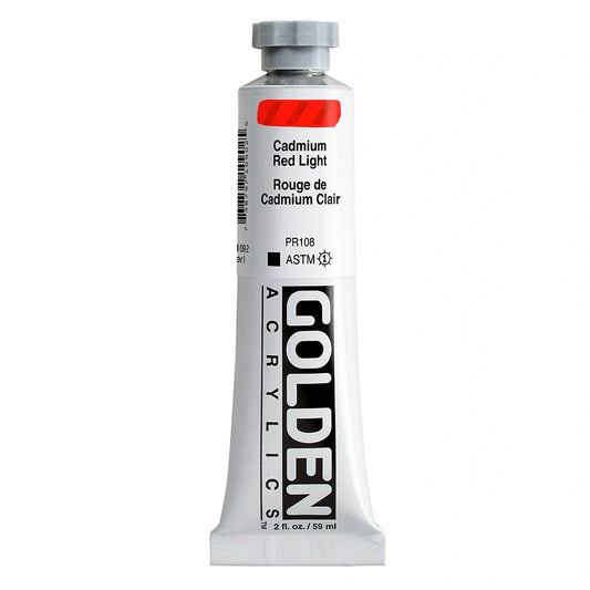 Golden Heavy Body Acrylic 59ml Series 9 C.P. Cadmium Red Light