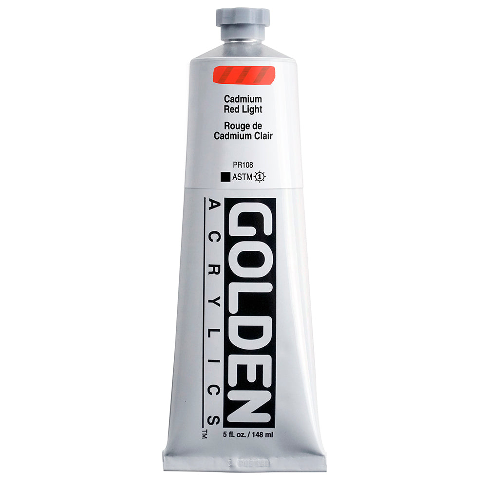 Golden Heavy Body Acrylic 148ml Series 9 Cadmium Red Light