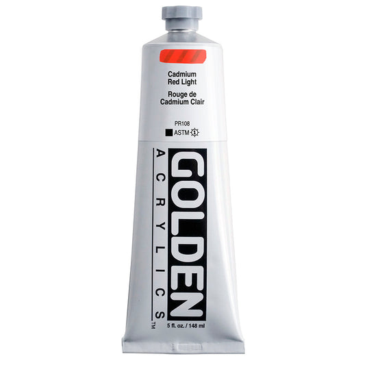 Golden Heavy Body Acrylic 148ml Series 9 Cadmium Red Light