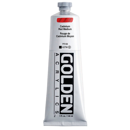 Golden Heavy Body Acrylic 148ml Series 9 Cadmium Red Medium