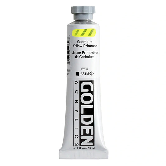 Golden Heavy Body Acrylic 59ml Series 7 Cadmium Yellow Primrose