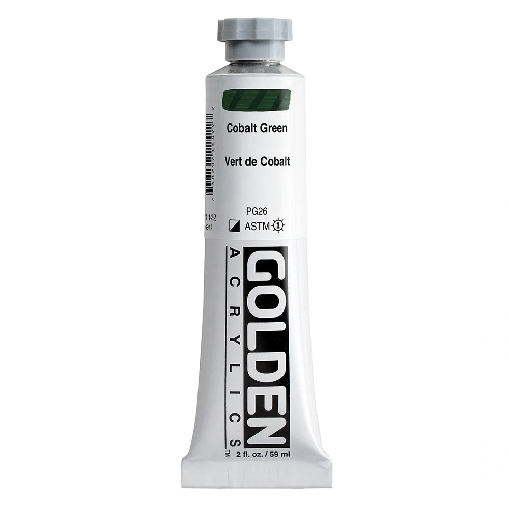 Golden Heavy Body Acrylic 59ml Series 4 Cobalt Green