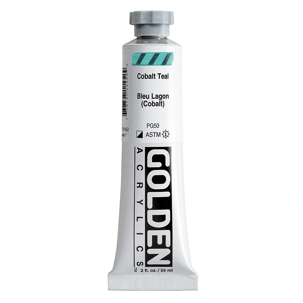 Golden Heavy Body Acrylic 59ml Series 7 Cobalt Teal