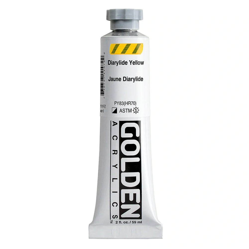 Golden Heavy Body Acrylic 59ml Series 6 Diarylide Yellow