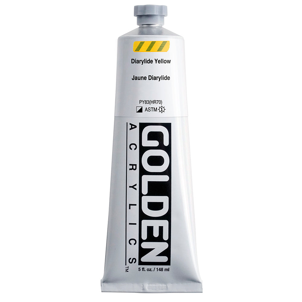 Golden Heavy Body Acrylic 148ml Series 6 Diarylide Yellow