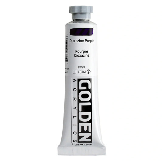 Golden Heavy Body Acrylic 59ml Series 6 Dioxazine Purple