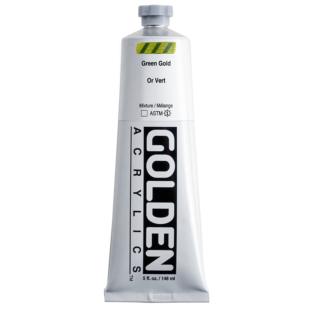 Golden Heavy Body Acrylic 148ml Series 7 Green Gold