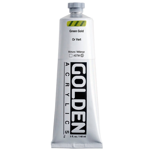 Golden Heavy Body Acrylic 148ml Series 7 Green Gold