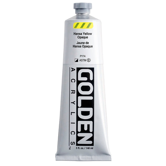 Golden Heavy Body Acrylic 148ml Series 4 Hansa Yellow Opaque