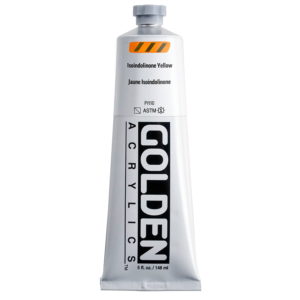 Golden Heavy Body Acrylic 148ml Series 6 Isoindolinone Yellow