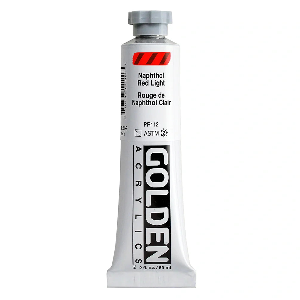 Golden Heavy Body Acrylic 59ml Series 5 Naphthol Red Light