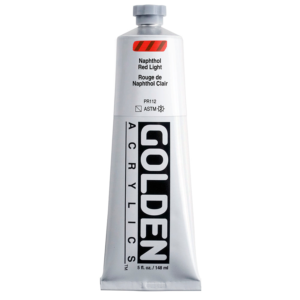 Golden Heavy Body Acrylic 148ml Series 5 Naphthol Red Light