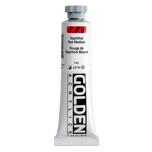 Golden Heavy Body Acrylic 59ml Series 5 Naphthol Red Medium