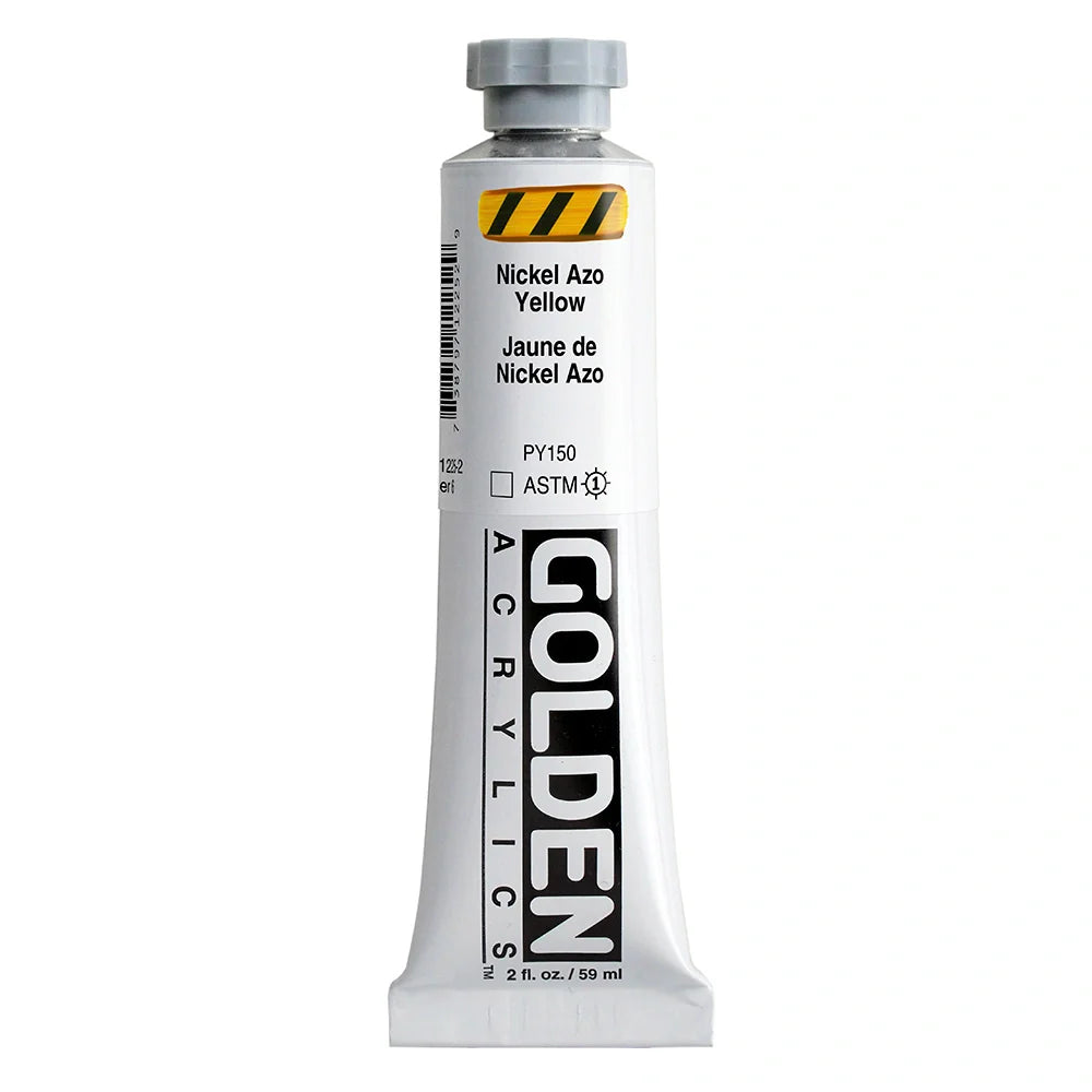 Golden Heavy Body Acrylic 59ml Series 6 Nickel Azo Yellow