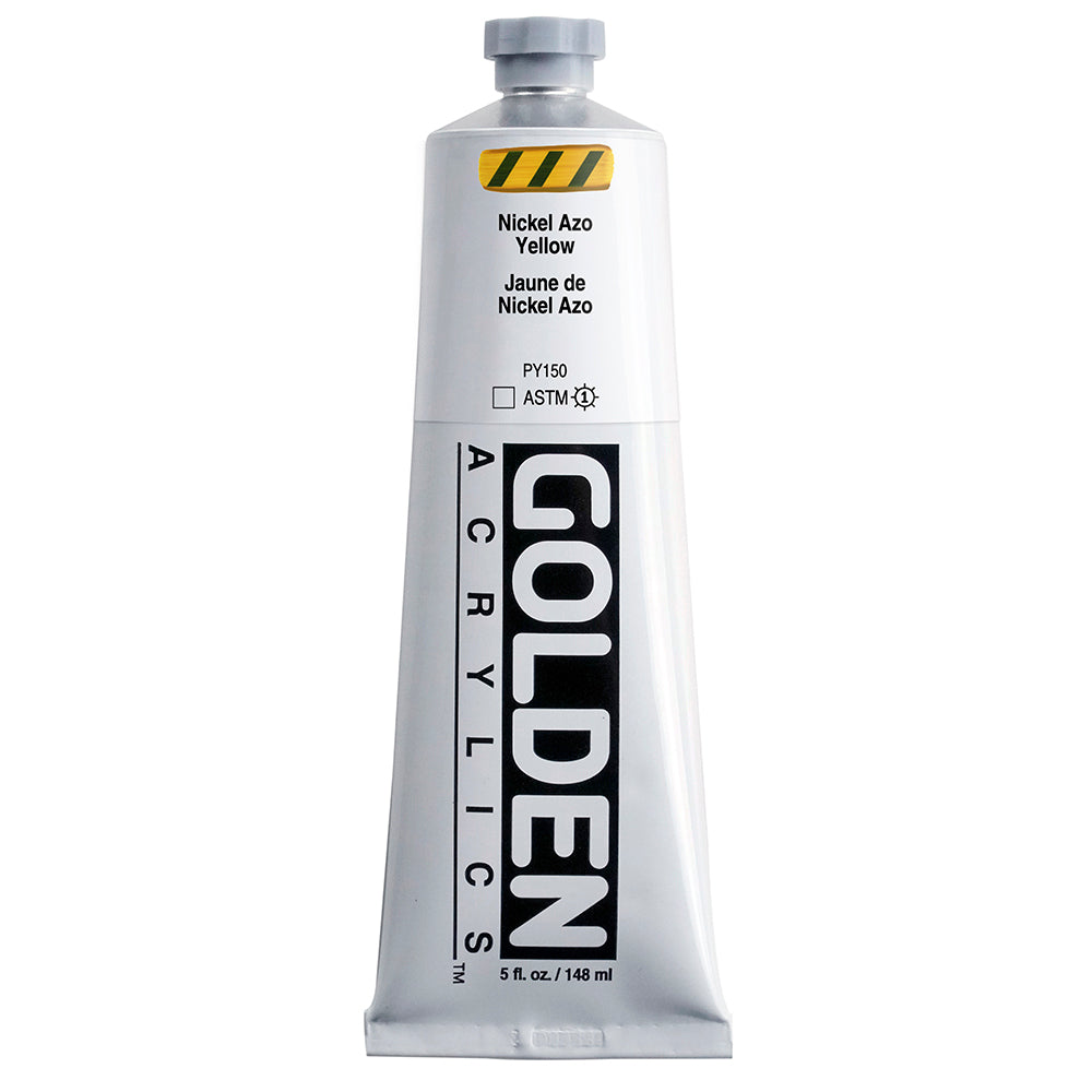 Golden Heavy Body Acrylic 148ml Series 6 Nickel Azo Yellow