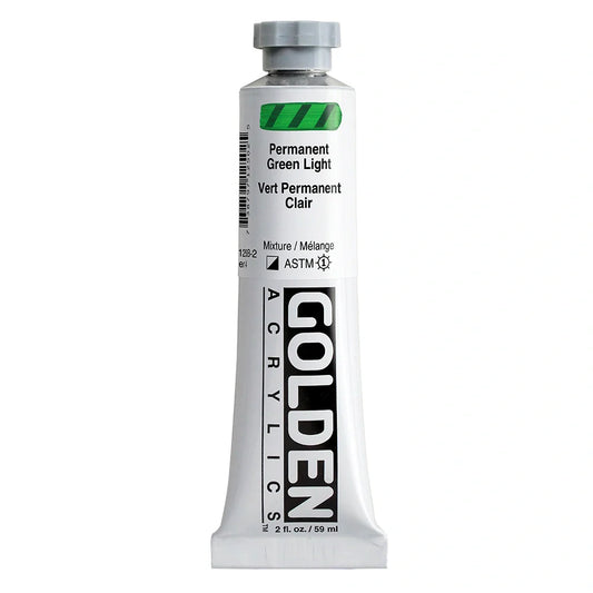 Golden Heavy Body Acrylic 59ml Series 4 Permanent Green Light