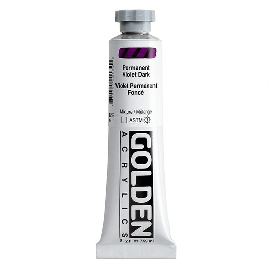 Golden Heavy Body Acrylic 59ml Series 7 Permanent Violet Dark