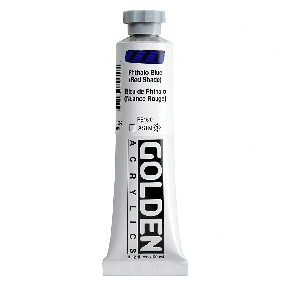 Golden Heavy Body Acrylic 59ml Series 4 Phthalo Blue Red Shade