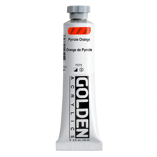 Golden Heavy Body Acrylic 59ml Series 8 Pyrrole Orange