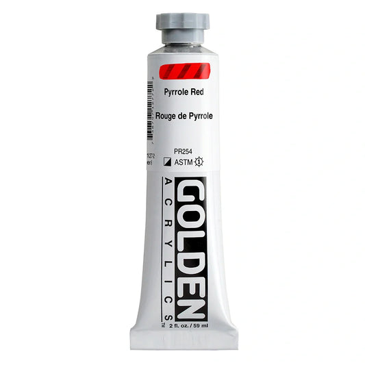 Golden Heavy Body Acrylic 59ml Series 8 Pyrrole Red