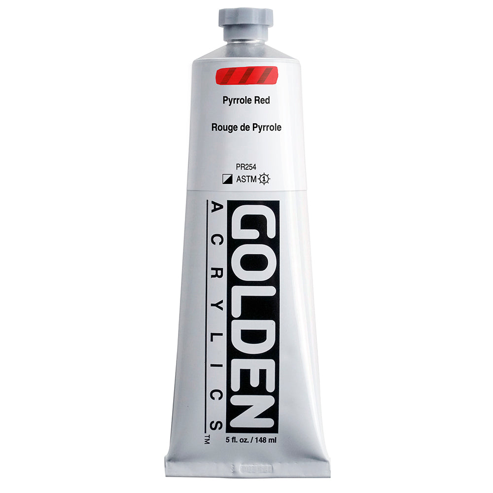 Golden Heavy Body Acrylic 148ml Series 8 Pyrrole Red