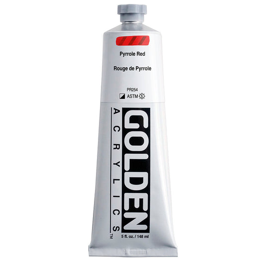 Golden Heavy Body Acrylic 148ml Series 8 Pyrrole Red