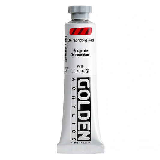 Golden Heavy Body Acrylic 59ml Series 6 Quinacridone Red