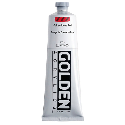 Golden Heavy Body Acrylic 148ml Series 6 Quinacridone Red