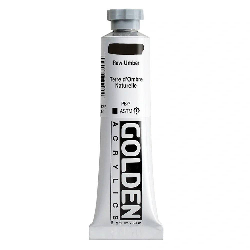 Golden Heavy Body Acrylic 59ml Series 1 Raw Umber