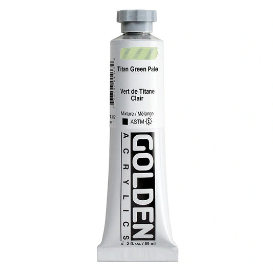 Golden Heavy Body Acrylic 59ml Series 1 Titan Green Pale