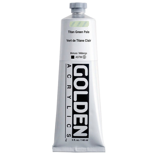 Golden Heavy Body Acrylic 148ml Series 1 Titan Green Pale