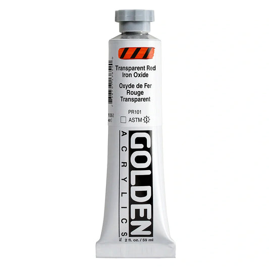 Golden Heavy Body Acrylic 59ml Series 3 Transparent Red Iron Oxide