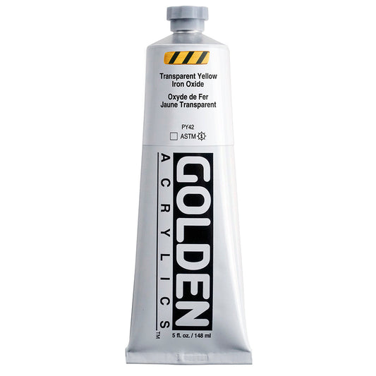 Golden Heavy Body Acrylic 148ml Series 3 Transparent Yellow Iron Oxide