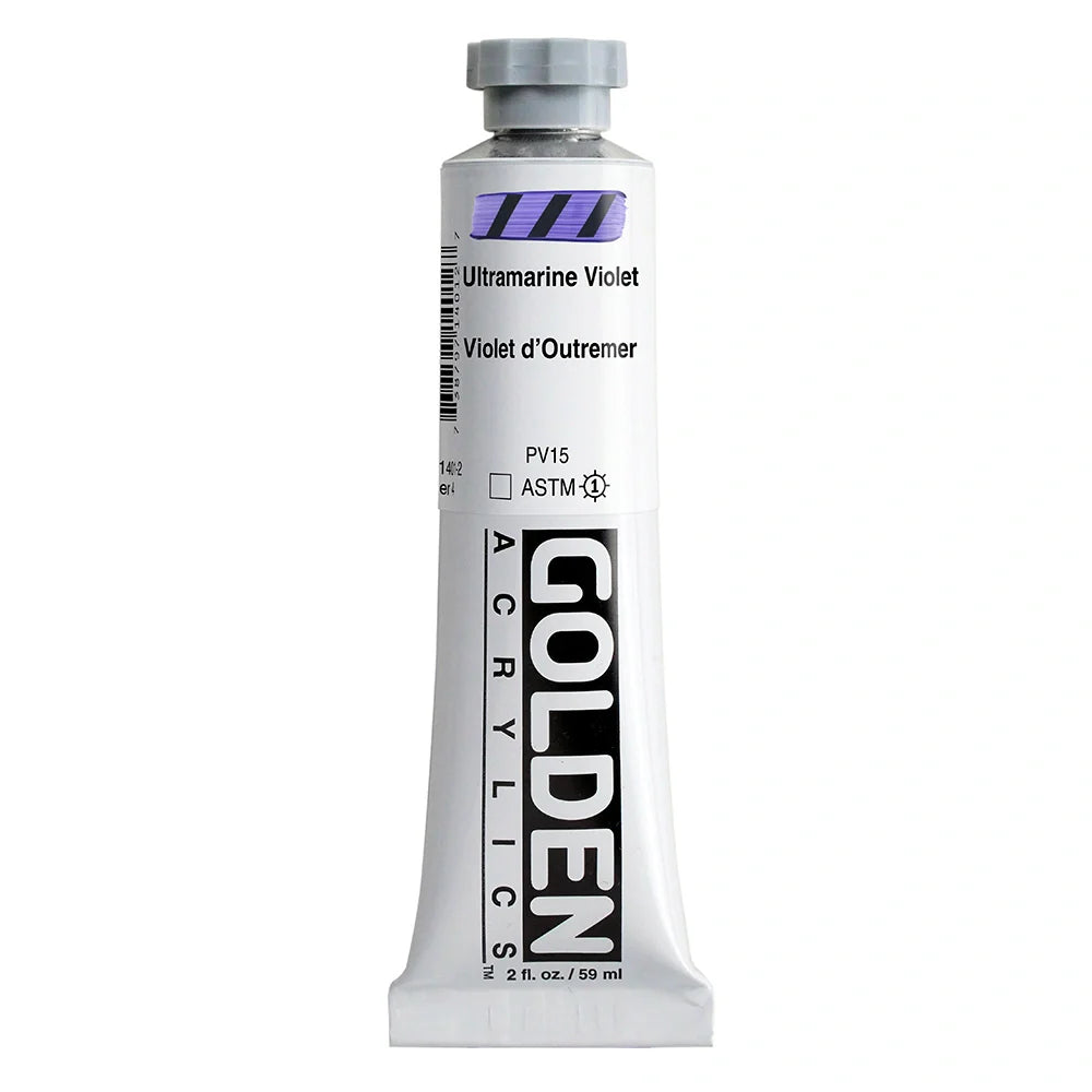 Golden Heavy Body Acrylic 59ml Series 4 Ultramarine Violet