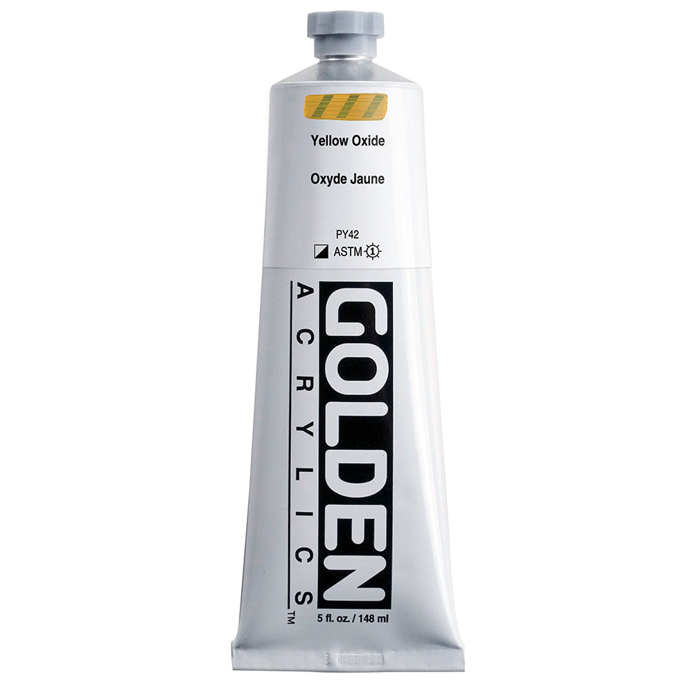 Golden Heavy Body Acrylic 148ml Series 1 Yellow Oxide