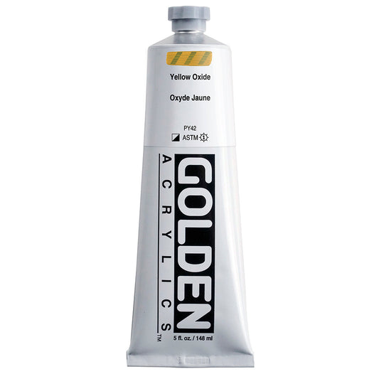 Golden Heavy Body Acrylic 148ml Series 1 Yellow Oxide