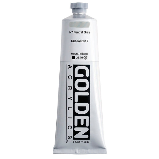 Golden Heavy Body Acrylic 148ml Series 1 Neutral Gray N7