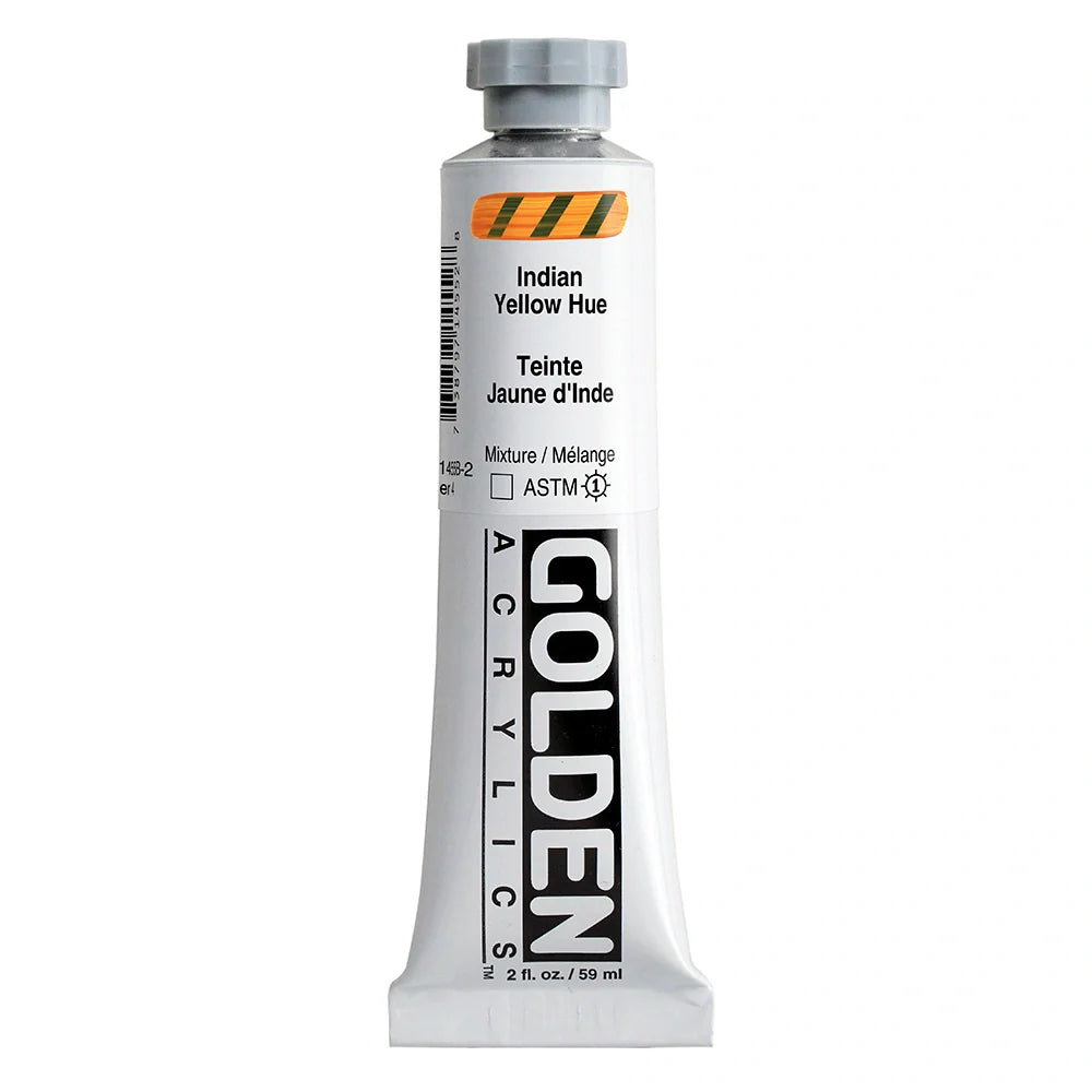 Golden Heavy Body Acrylic 59ml Series 4 Indian Yellow Hue