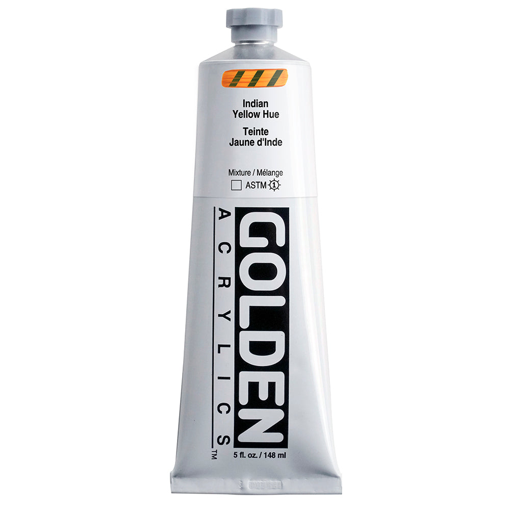 Golden Heavy Body Acrylic 148ml Series 4 Indian Yellow Hue